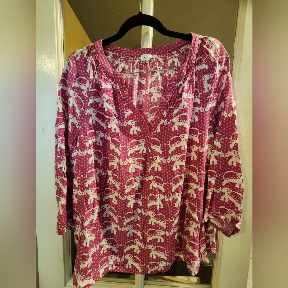 Crown and Ivy blouse 2x